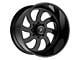 American Force 76 Blade SS Gloss Black Machined 6-Lug Wheel; 20x9; 0mm Offset (2024 Tacoma)