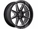 American Force Trail Gloss Black Milled 6-Lug Wheel; 22x10; -18mm Offset (2024 Tacoma)