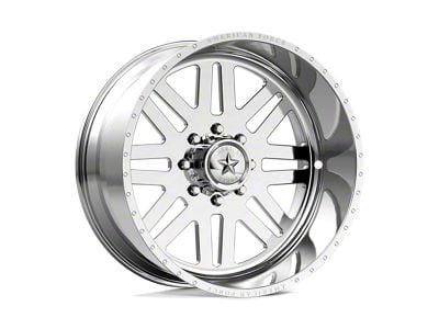 American Force 09 Liberty SS Polished 6-Lug Wheel; 22x11; 0mm Offset (22-24 Bronco Raptor)