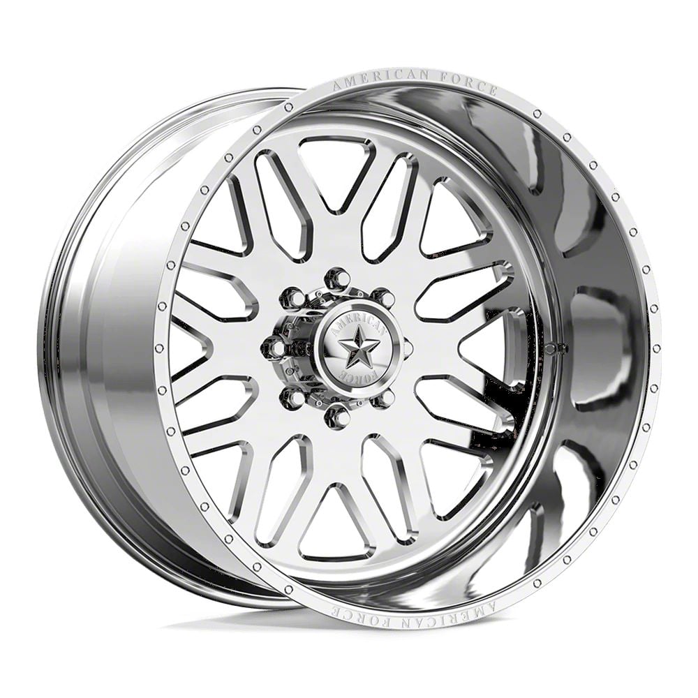 American Force Jeep Gladiator B02 Trax SS Polished Wheel; 20x10; -18mm ...