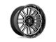 American Force Weapon Gloss Black Milled 6-Lug Wheel; 20x10; -18mm Offset (16-23 Tacoma)