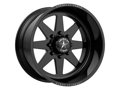 American Force 11 Independence SS Gloss Black Machined 6-Lug Wheel; 20x9; 0mm Offset (16-24 Titan XD)