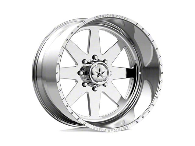 American Force 11 Independence SS Polished 6-Lug Wheel; 22x16; -73mm Offset (16-24 Titan XD)