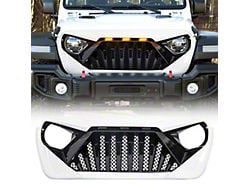 American Modified Goliath Grille with Amber DRL; White and Black (20-25 Jeep Gladiator JT)