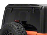 American Modified Rear Roof Spoiler with Amber LED Lights (18-24 Jeep Wrangler JL w/ Hard Top)