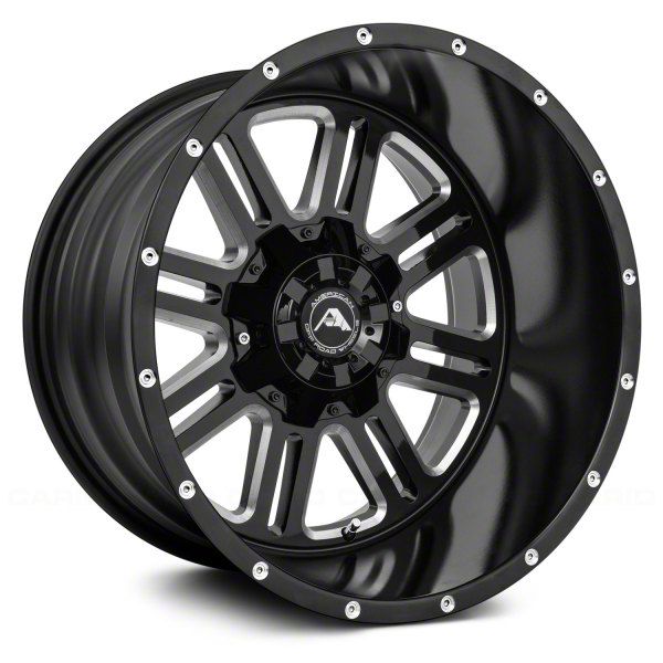 American Off-Road Wheels Toyota 4-Runner A106 Gloss Black Milled 6-Lug ...