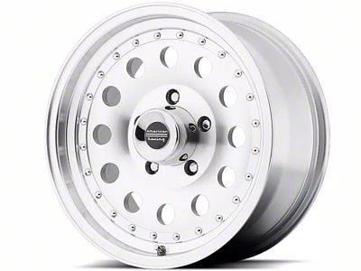 American Racing AR62 Outlaw II Machined 6-Lug Wheel; 17x8; 0mm Offset (03-09 4Runner)