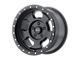 American Racing Ansen Offroad Satin Black 6-Lug Wheel; 17x8.5; 25mm Offset (05-21 Frontier)