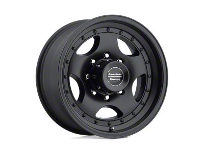 American Racing AR23 Satin Black 6-Lug Wheel; 16x8; 0mm Offset (05-15 Tacoma)