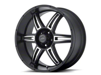 American Racing AR890 Satin Black Machined 6-Lug Wheel; 20x8.5; 35mm Offset (05-15 Tacoma)