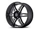 American Racing AR890 Satin Black Machined 6-Lug Wheel; 20x8.5; 35mm Offset (05-15 Tacoma)