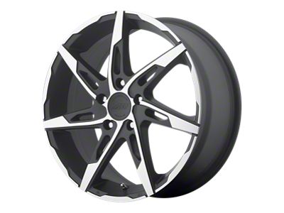 American Racing AR900 Satin Black Machined 5-Lug Wheel; 18x7.5; 45mm Offset (05-15 Tacoma)