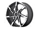 American Racing AR900 Satin Black Machined 5-Lug Wheel; 18x7.5; 45mm Offset (05-15 Tacoma)