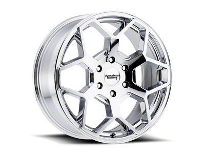 American Racing AR916 Chrome 6-Lug Wheel; 20x8.5; 35mm Offset (05-15 Tacoma)