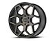 American Racing AR916 Satin Black with Dark Tint 6-Lug Wheel; 20x8.5; 35mm Offset (05-15 Tacoma)