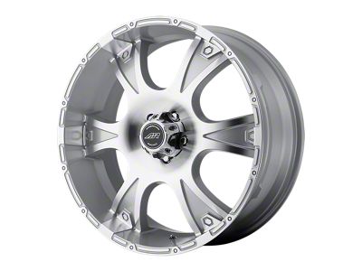 American Racing Dagger Silver Machined 5-Lug Wheel; 17x8; 12mm Offset (05-15 Tacoma)