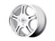 American Racing Estrella Machined 5-Lug Wheel; 16x7; 40mm Offset (05-15 Tacoma)