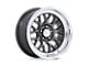 American Racing G-Force Matte Anthracite with Diamond Cut Lip 5-Lug Wheel; 18x7; 0mm Offset (05-15 Tacoma)