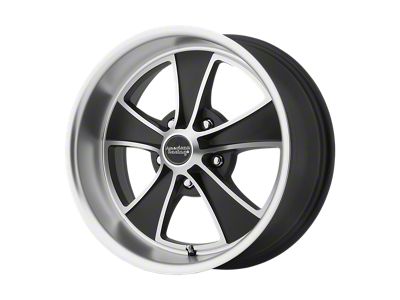 American Racing Mach 5 Satin Black Machined 5-Lug Wheel; 17x8; 0mm Offset (05-15 Tacoma)