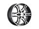 American Racing Mainline Gloss Black Machined 6-Lug Wheel; 16x8; 0mm Offset (05-15 Tacoma)