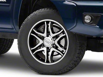 American Racing Mainline Gloss Black Machined 6-Lug Wheel; 18x8.5; 12mm Offset (05-15 Tacoma)