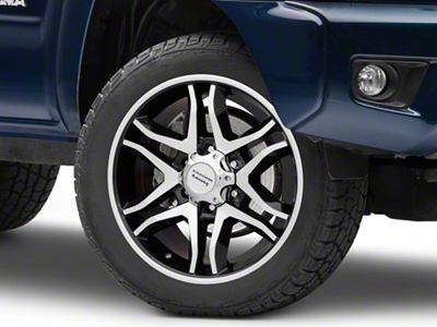 American Racing Mainline Gloss Black Machined 6-Lug Wheel; 20x8.5; 15mm Offset (05-15 Tacoma)