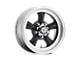 American Racing Torq Thrust D Satin Black with Machined Lip 5-Lug Wheel; 15x8; 1mm Offset (05-15 Tacoma)