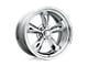 American Racing Torq Thrust II Chrome 5-Lug Wheel; 15x4; -25mm Offset (05-15 Tacoma)