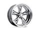 American Racing Torq Thrust II Custom Polished 5-Lug Wheel; 15x10; -24mm Offset (05-15 Tacoma)