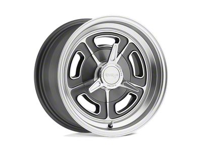 American Racing VN502 Mag Gray Machined 5-Lug Wheel; 15x8; -6mm Offset (05-15 Tacoma)