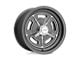 American Racing VN502 Mag Gray 5-Lug Wheel; 15x5; -12mm Offset (05-15 Tacoma)