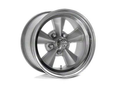 American Racing VNT70R Gunmetal with Polished Lip 5-Lug Wheel; 17x7; 0mm Offset (05-15 Tacoma)