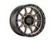 American Racing AR202 Matte Bronze with Black Lip 6-Lug Wheel; 18x9; 0mm Offset (10-24 4Runner)