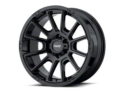 American Racing Intake Gloss Black 6-Lug Wheel; 17x8.5; 18mm Offset (10-24 4Runner)