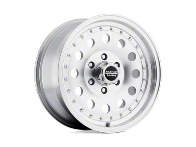 American Racing Outlaw II Machined 6-Lug Wheel; 18x8; 0mm Offset (10-24 4Runner)