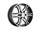 American Racing Mainline Gloss Black Machined 6-Lug Wheel; 16x8; 0mm Offset (16-23 Tacoma)