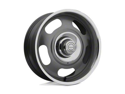 American Racing VN506 Mag Gray Center with Polished Lip 6-Lug Wheel; 20x8; 0mm Offset (16-23 Tacoma)