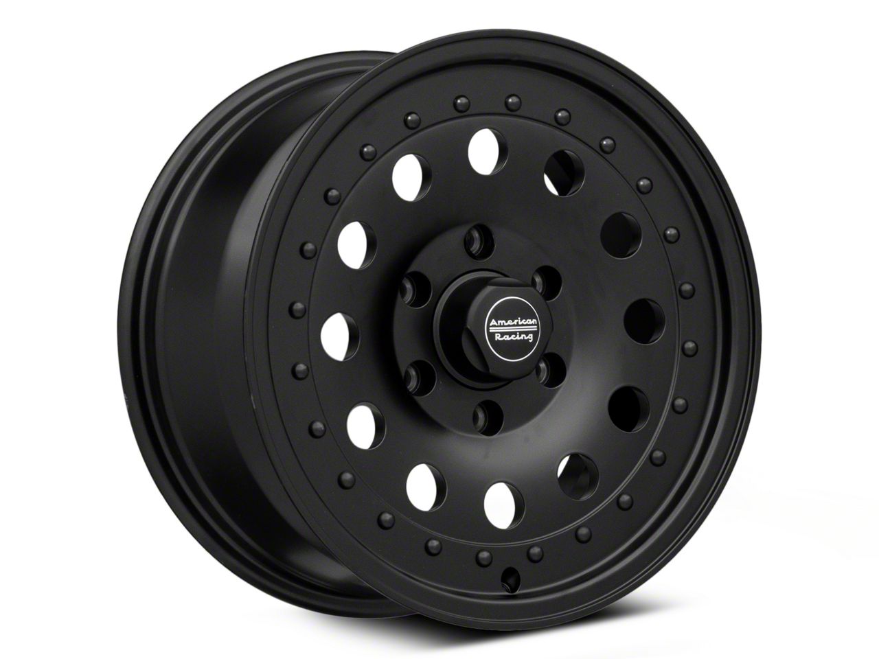 American Racing Tacoma AR62 Outlaw II Satin Black 6-Lug Wheel; 17x8 ...