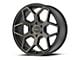 American Racing AR916 Satin Black with Dark Tint 6-Lug Wheel; 20x8.5; 15mm Offset (2024 Tacoma)