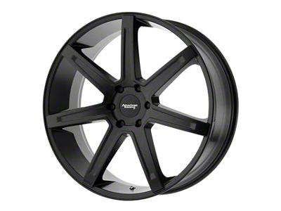 American Racing Revert Satin Black Milled 6-Lug Wheel; 22x9.5; 38mm Offset (2024 Tacoma)
