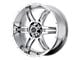 American Racing AR890 Chrome 6-Lug Wheel; 17x8; 0mm Offset (10-24 4Runner)