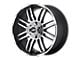 American Racing AR901 Satin Black Machined 6-Lug Wheel; 17x8.5; 20mm Offset (10-24 4Runner)