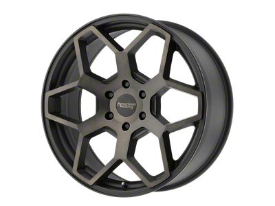 American Racing AR916 Satin Black with Dark Tint Clear Coat 6-Lug Wheel; 18x8.5; 35mm Offset (10-24 4Runner)