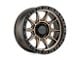 American Racing AR202 Matte Bronze with Black Lip 6-Lug Wheel; 18x9; 0mm Offset (22-24 Bronco Raptor)