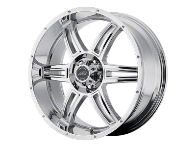 American Racing AR890 Chrome 6-Lug Wheel; 17x8; 0mm Offset (21-24 Bronco, Excluding Raptor)