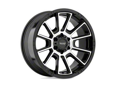 American Racing Intake Gloss Black Machined 6-Lug Wheel; 17x8.5; 18mm Offset (22-24 Bronco Raptor)