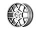 American Racing Apex Gunmetal Machined Wheel; 18x8.5; 40mm Offset (84-01 Jeep Cherokee XJ)