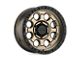 American Racing AR201 Matte Bronze with Black Lip Wheel; 17x9; -12mm Offset (84-01 Jeep Cherokee XJ)