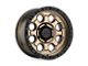 American Racing AR201 Matte Bronze with Black Lip Wheel; 15x10 (84-01 Jeep Cherokee XJ)