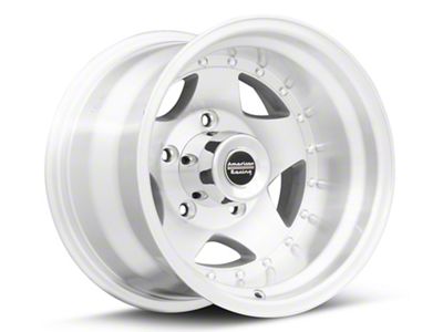 American Racing AR23 Machined Wheel; 15x7; -6mm Offset (84-01 Jeep Cherokee XJ)